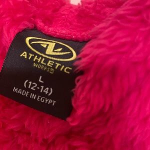 Hot Pink Sherpa Pullover Hoodie NWT